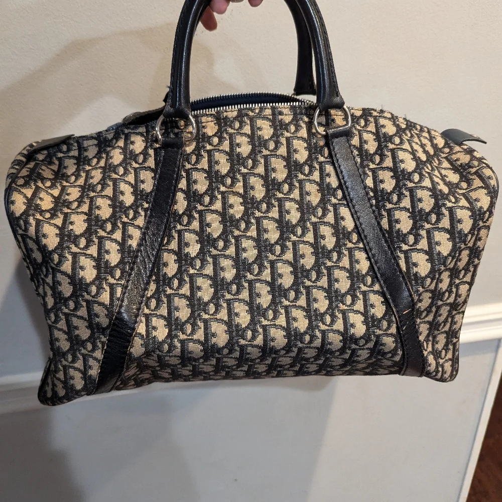 Dior Trotter Diorissimo Travel / Shopping Bag with COA - Picture 3 of 11